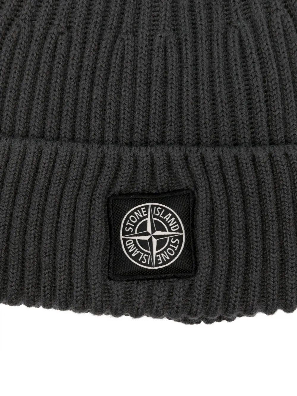 Stone Island Wollen muts Grijs