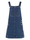 7 For All Mankind adjustable-strap denim dress - Blue