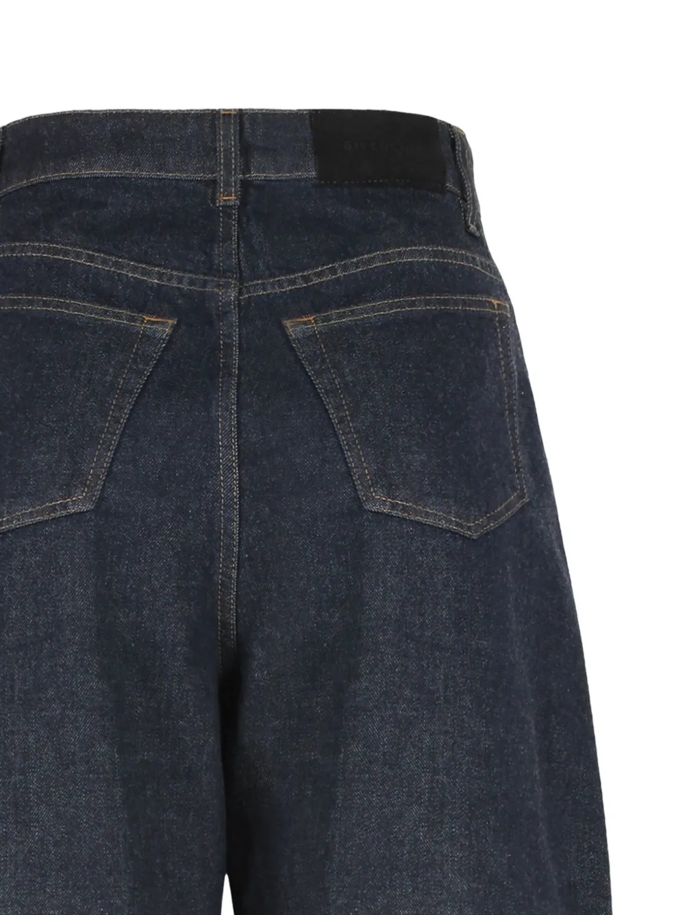 Givenchy button cocoon jeans Blauw