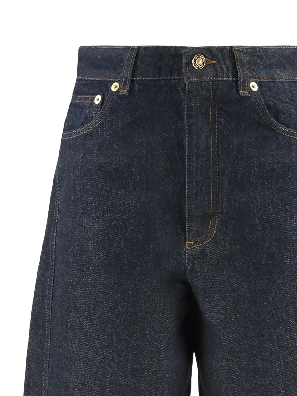 Givenchy button cocoon jeans Blauw