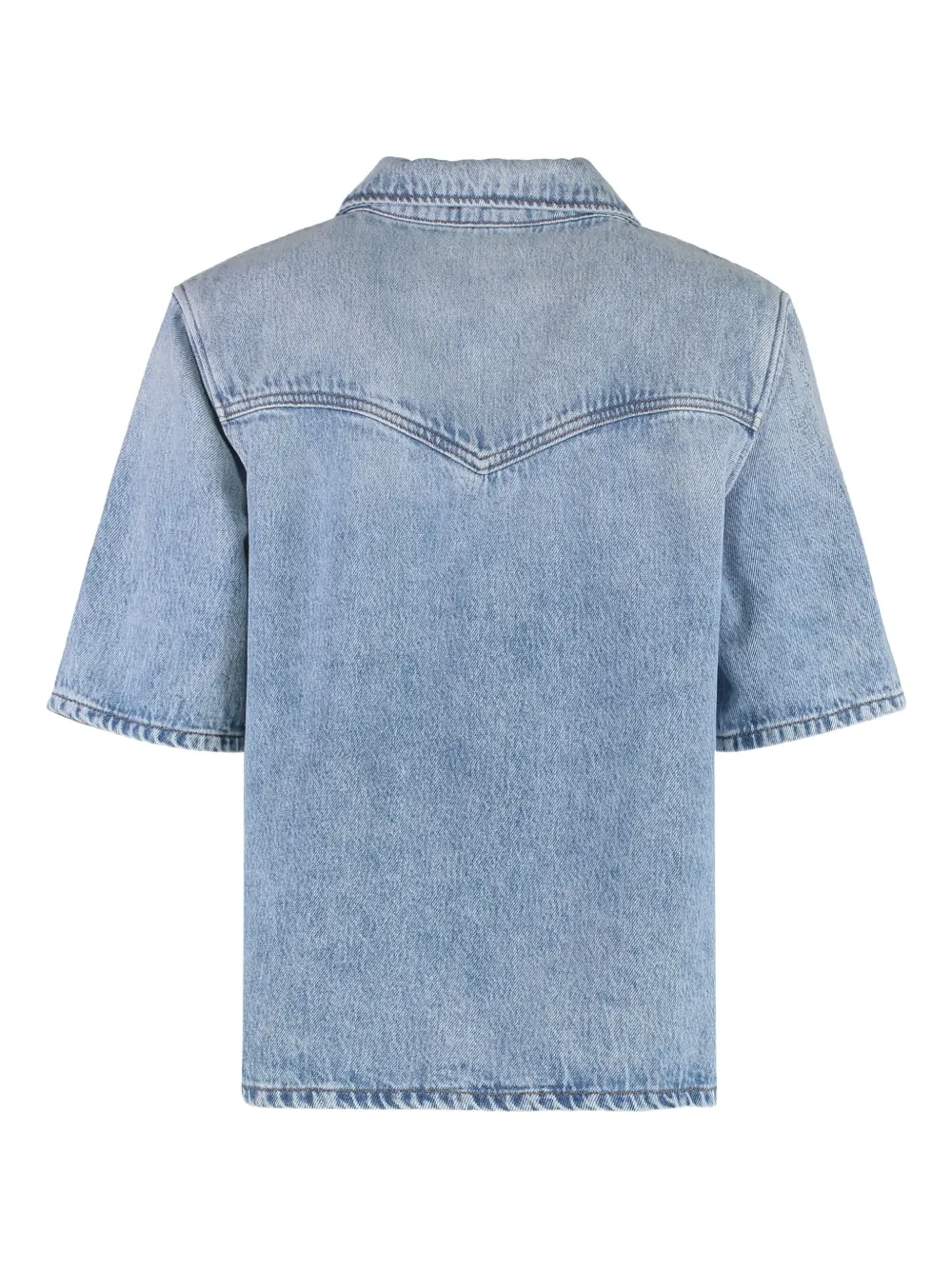 GANNI Denim overhemd - Blauw