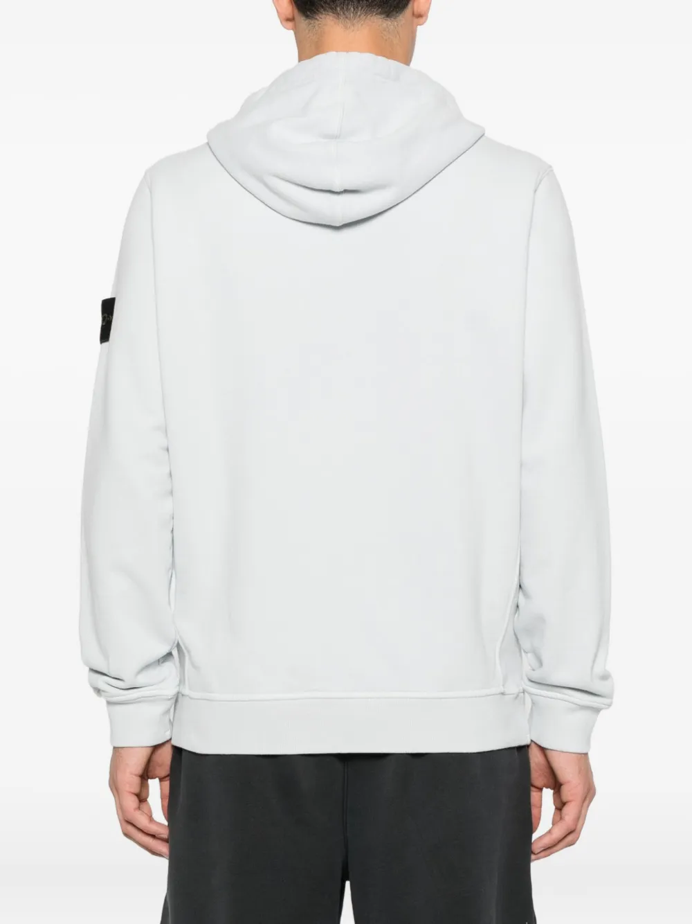 Stone Island Sweater met logopatch Blauw