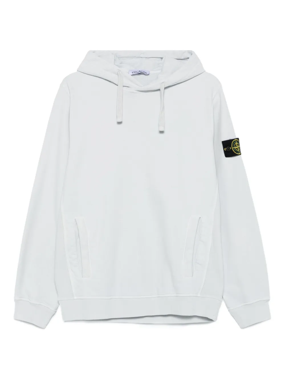 Stone Island Sweater met logopatch Blauw