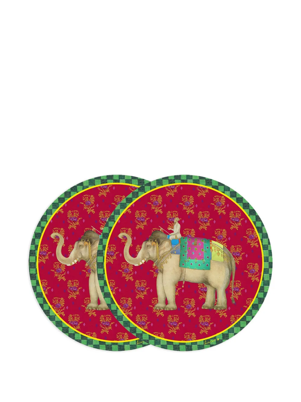 Lisa Corti Masonite placemat (39cm) | Tableware | Image 2