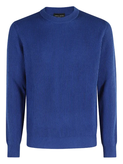 Roberto Collina ribbed crew-neck sweater 