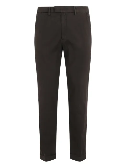 Briglia 1949 logo-patch cuffed trousers