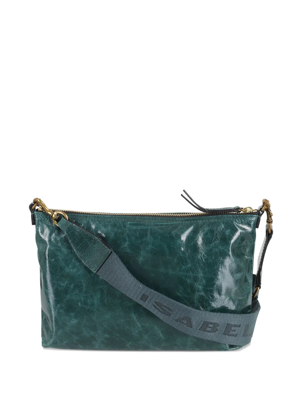 ISABEL MARANT Nessah zip-fastening shoulder bag - Groen