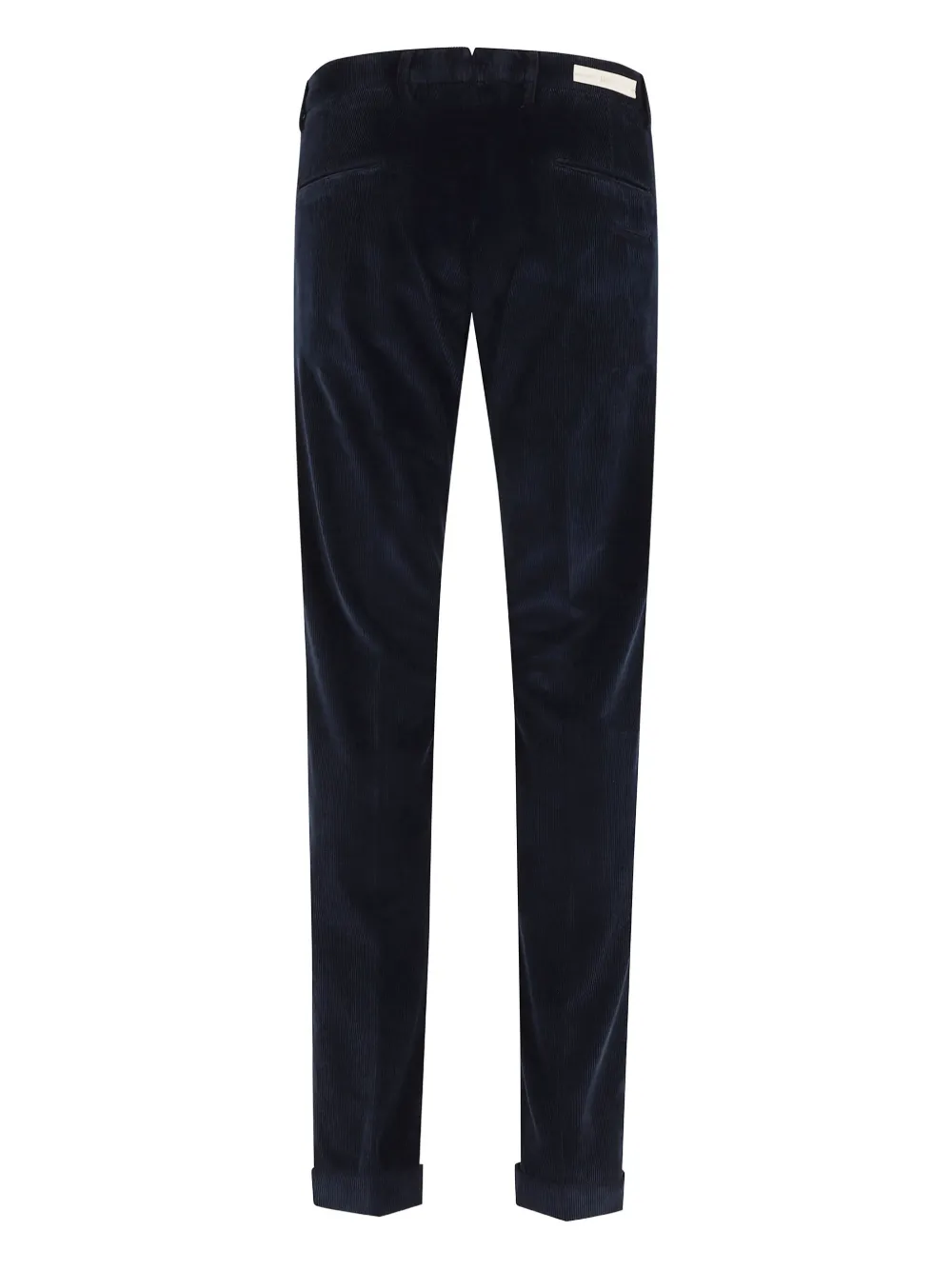 Briglia 1949 corduroy cuffed trousers - Blauw