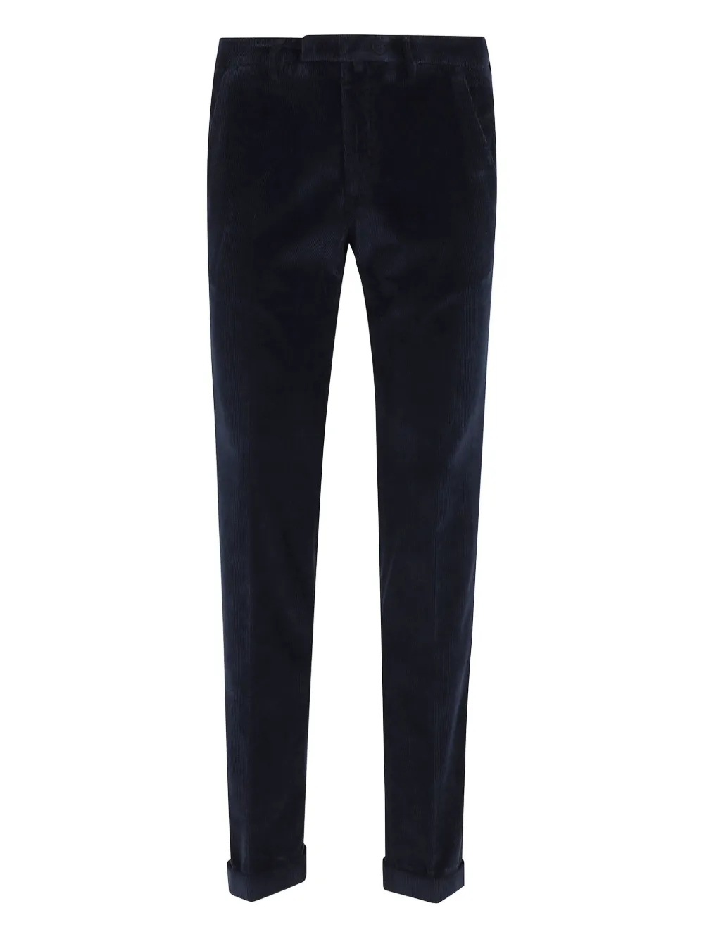 Briglia 1949 corduroy cuffed trousers Blauw