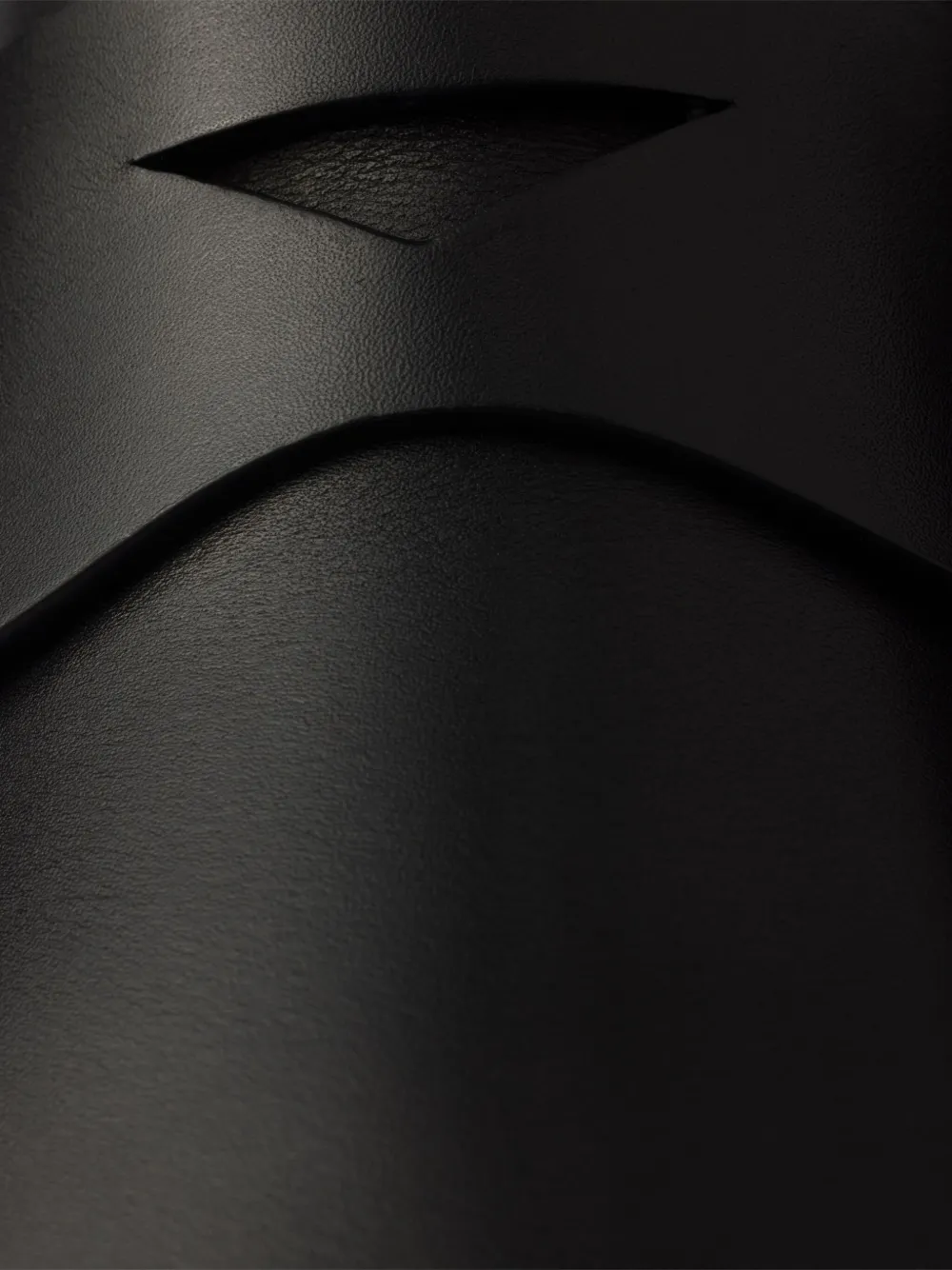Prada leather loafers Black