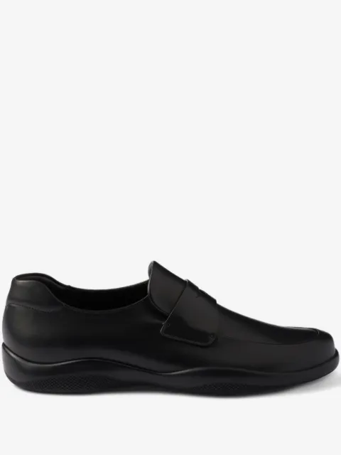 Prada Toblach leather loafers