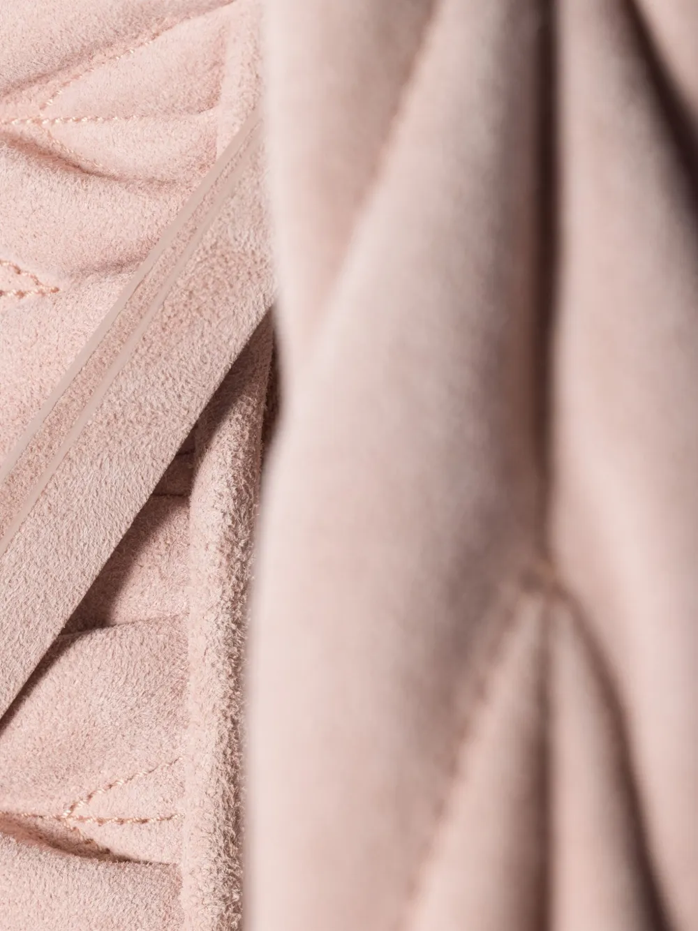 Miu matelassé leather tote bag Roze