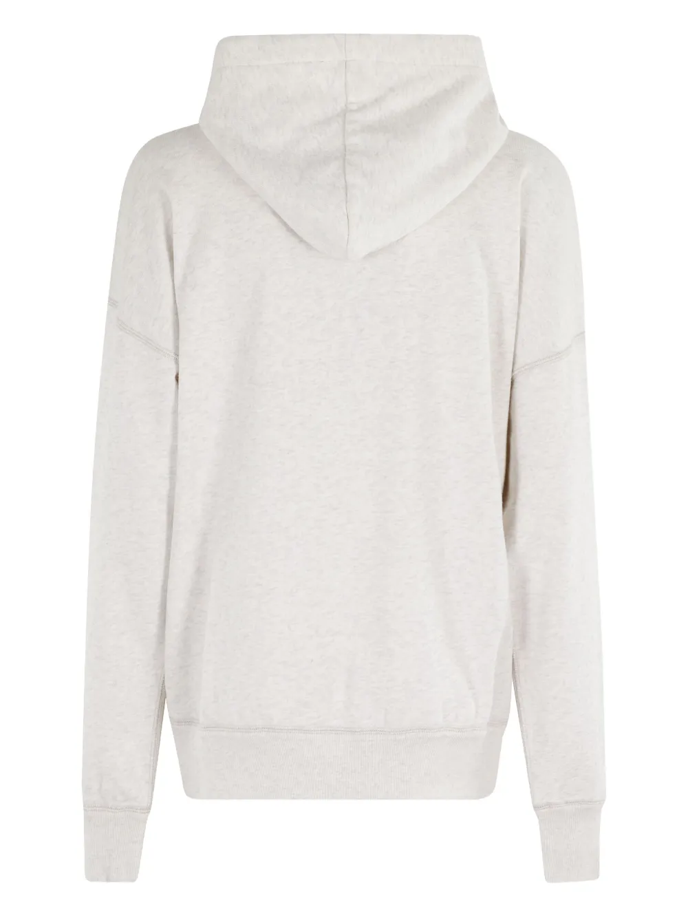 MARANT ÉTOILE logo-print drawstring hoodie - Beige