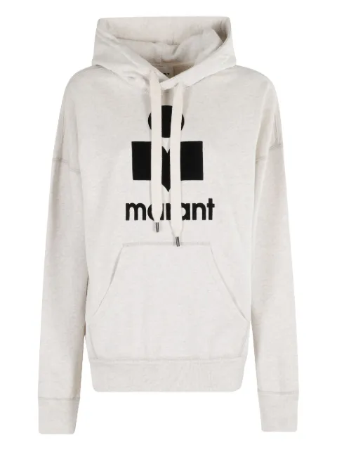 MARANT ÉTOILE logo-print drawstring hoodie