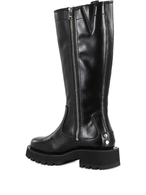 GANNI studded leather boots
