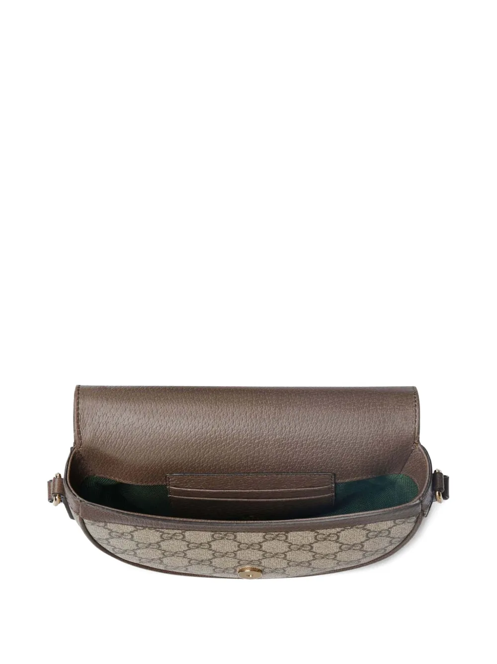 Gucci Small Ophidia Gg Monogram Cross Body Bag In Brown