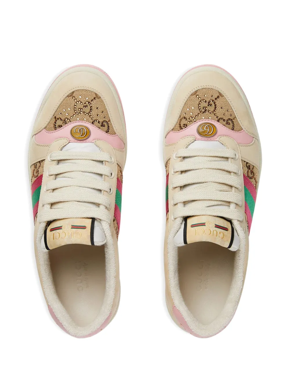 Gucci Screener GG low-top sneakers Bruin