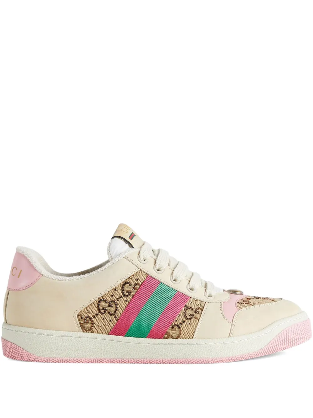 Gucci Screener GG low-top sneakers Bruin