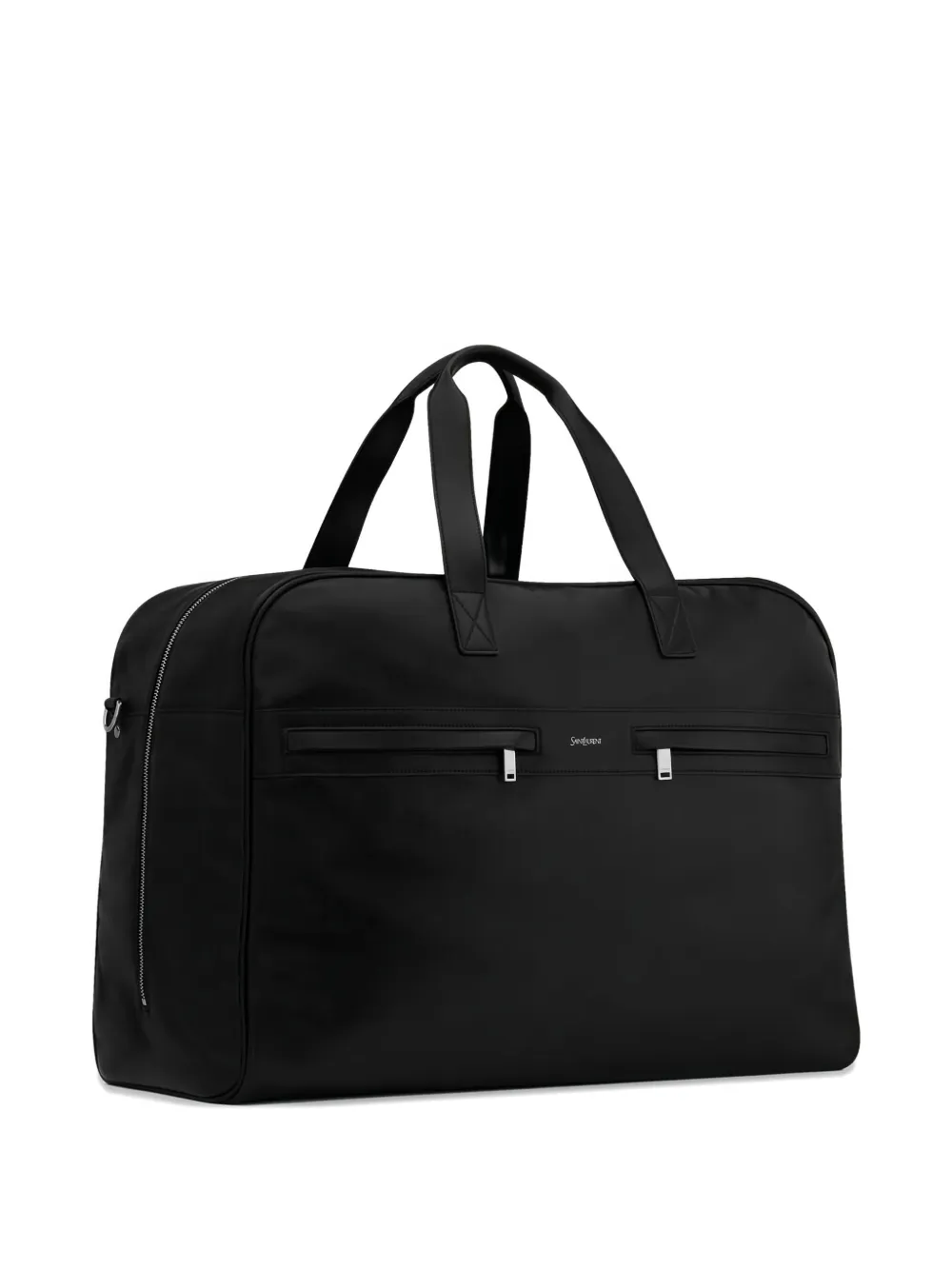 Saint Laurent Camp Maxi Duffle In Smooth Leather Bags In Black