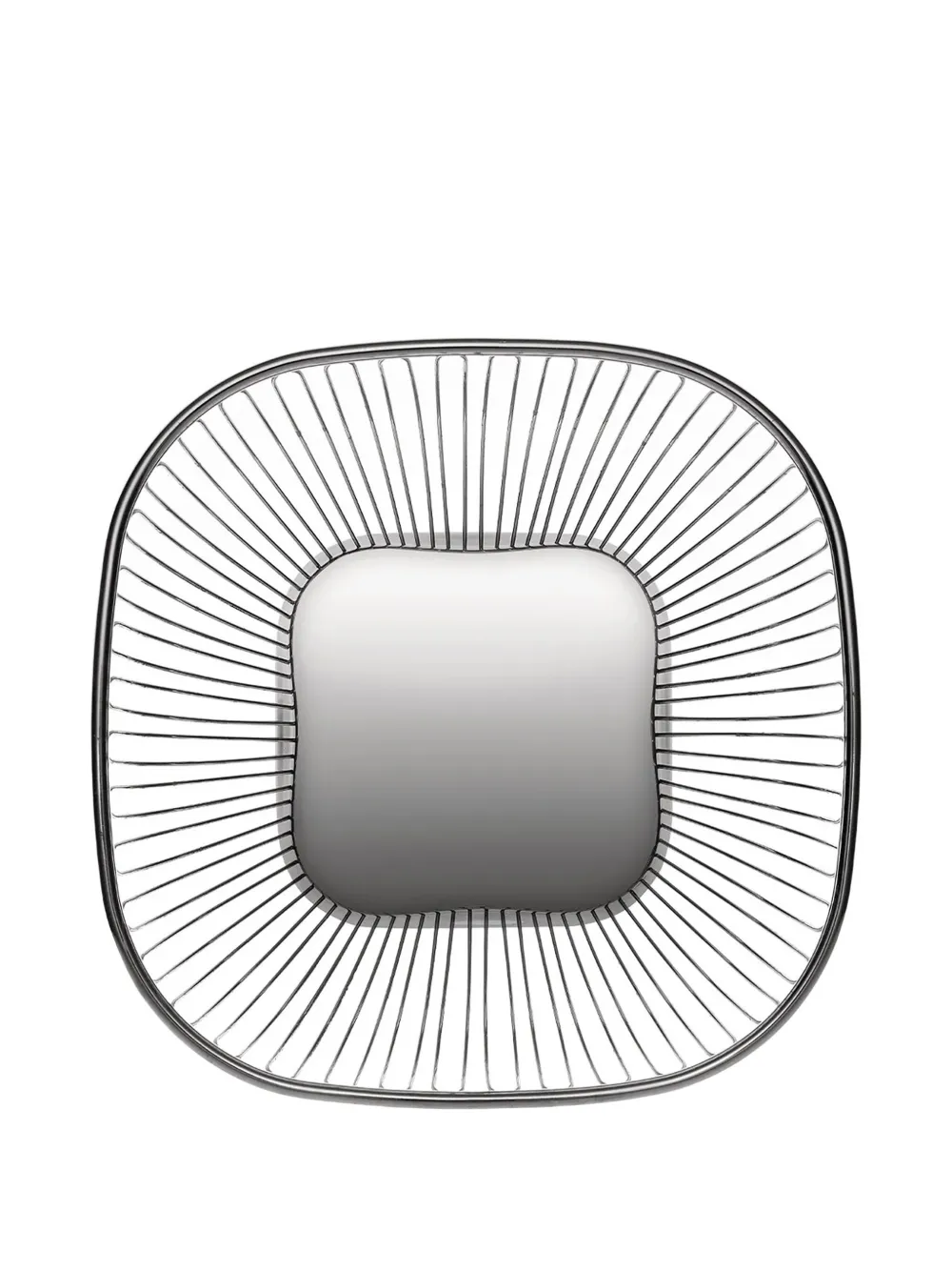 Alessi スクエア バスケット 23cm x 23cm - グレー Alessi スクエア バスケット 23cm x 23cm - グレー