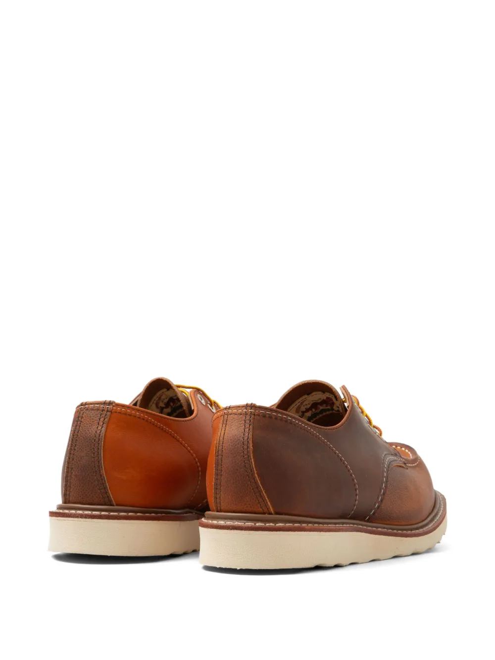 Red Wing Shoes panelled Oxford shoes Brown