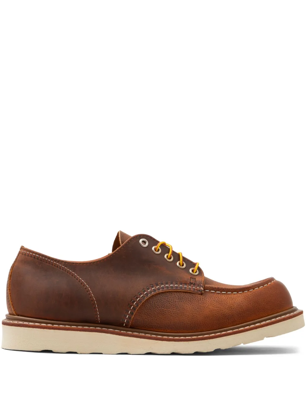 Red Wing Shoes panelled Oxford shoes - ブラウン Red Wing Shoes panelled Oxford shoes - ブラウン