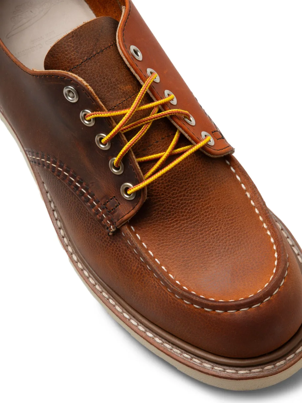Red Wing Shoes panelled Oxford shoes Brown