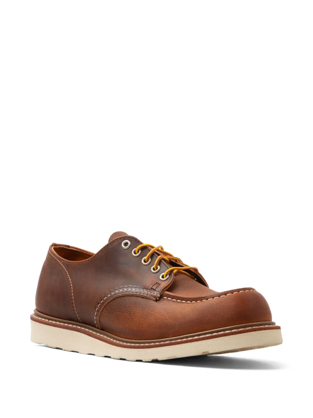 Red Wing Shoes panelled Oxford shoes Brown