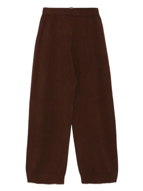 Fabiana Filippi elastic-waistband knitted trousers