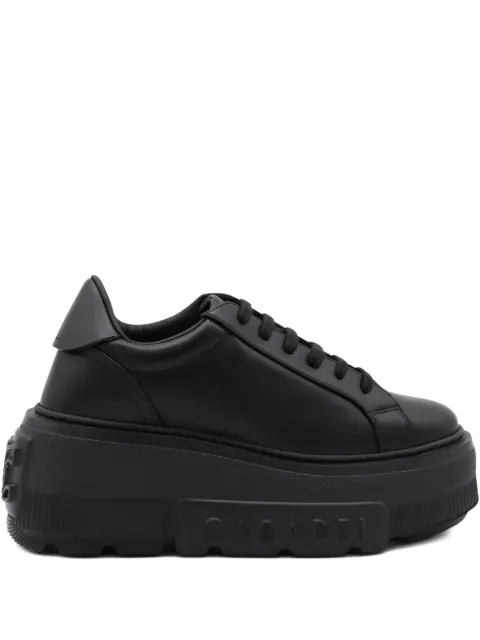Casadei platform lace-up sneakers