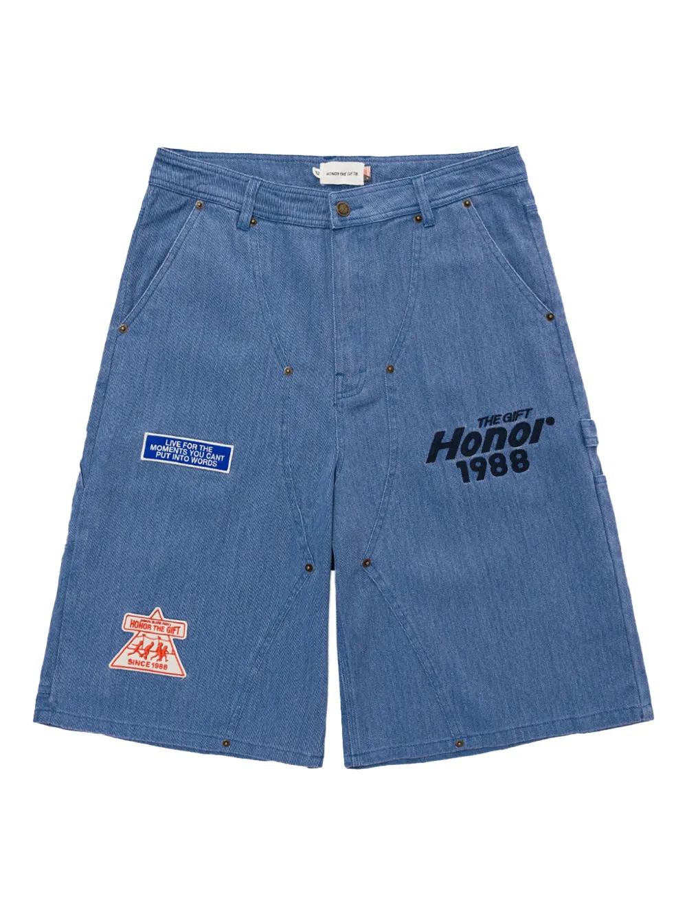 Honor The Gift Shorts Carpenter in twill "Blue"
