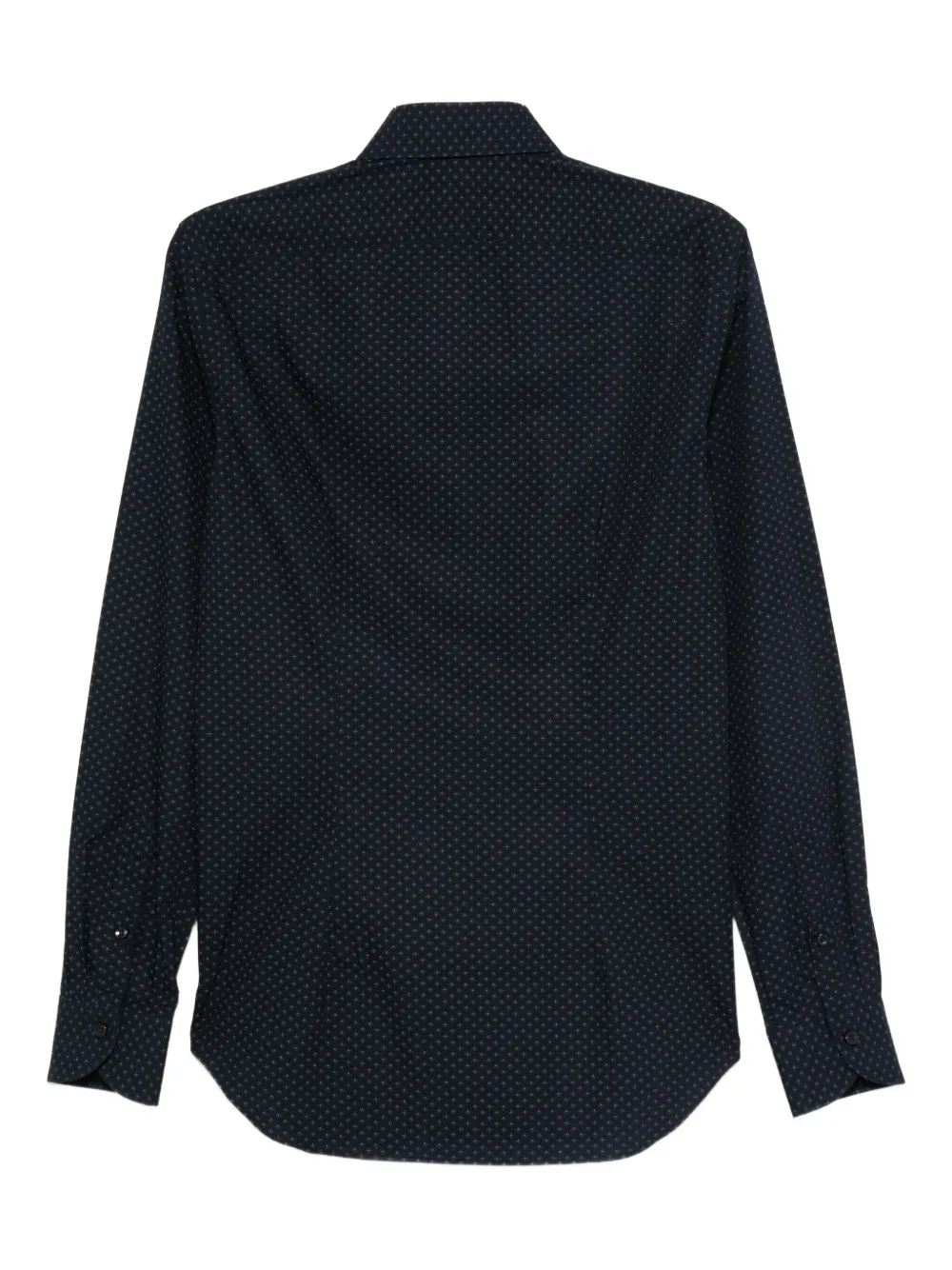 Xacus micro-pattern long-sleeved shirt | Image 2