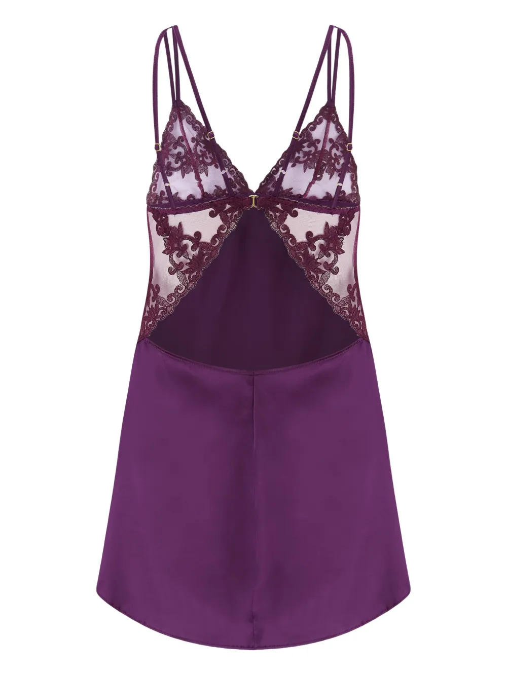 Fleur Of England lace-trimmed slip nightdress | Nightdresses | Image 2