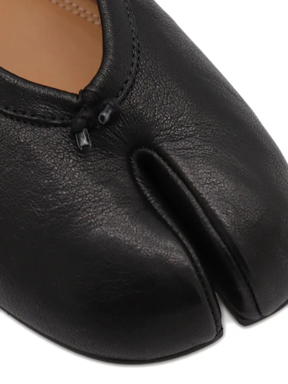 Maison Margiela Tabi Split-toe Ballet Flats In Black