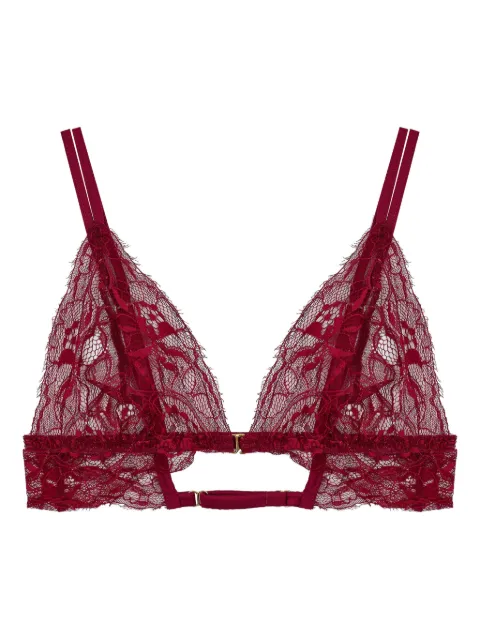 Fleur Of England lace-trimmed triangle bra