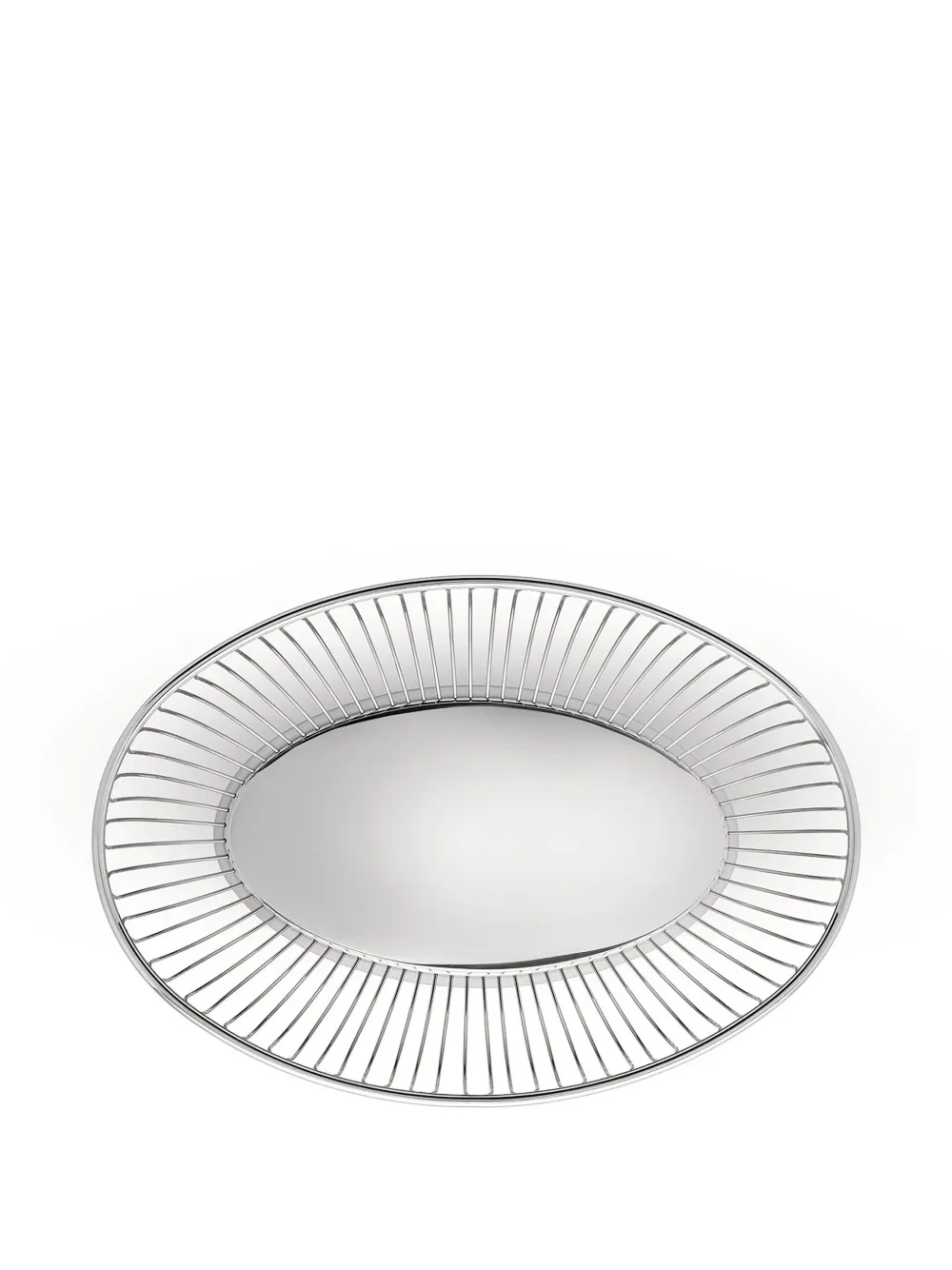 Alessi オーバル バスケット 28cm x 20cm - グレー Alessi オーバル バスケット 28cm x 20cm - グレー