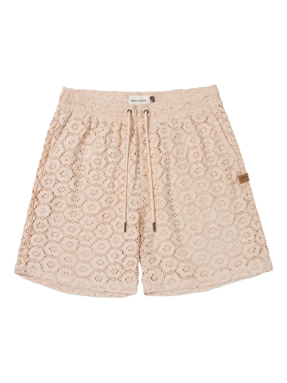 Honor The Gift Shorts met gehaakte bloemen Beige