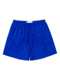Honor The Gift logo-embroidered shorts - Blue