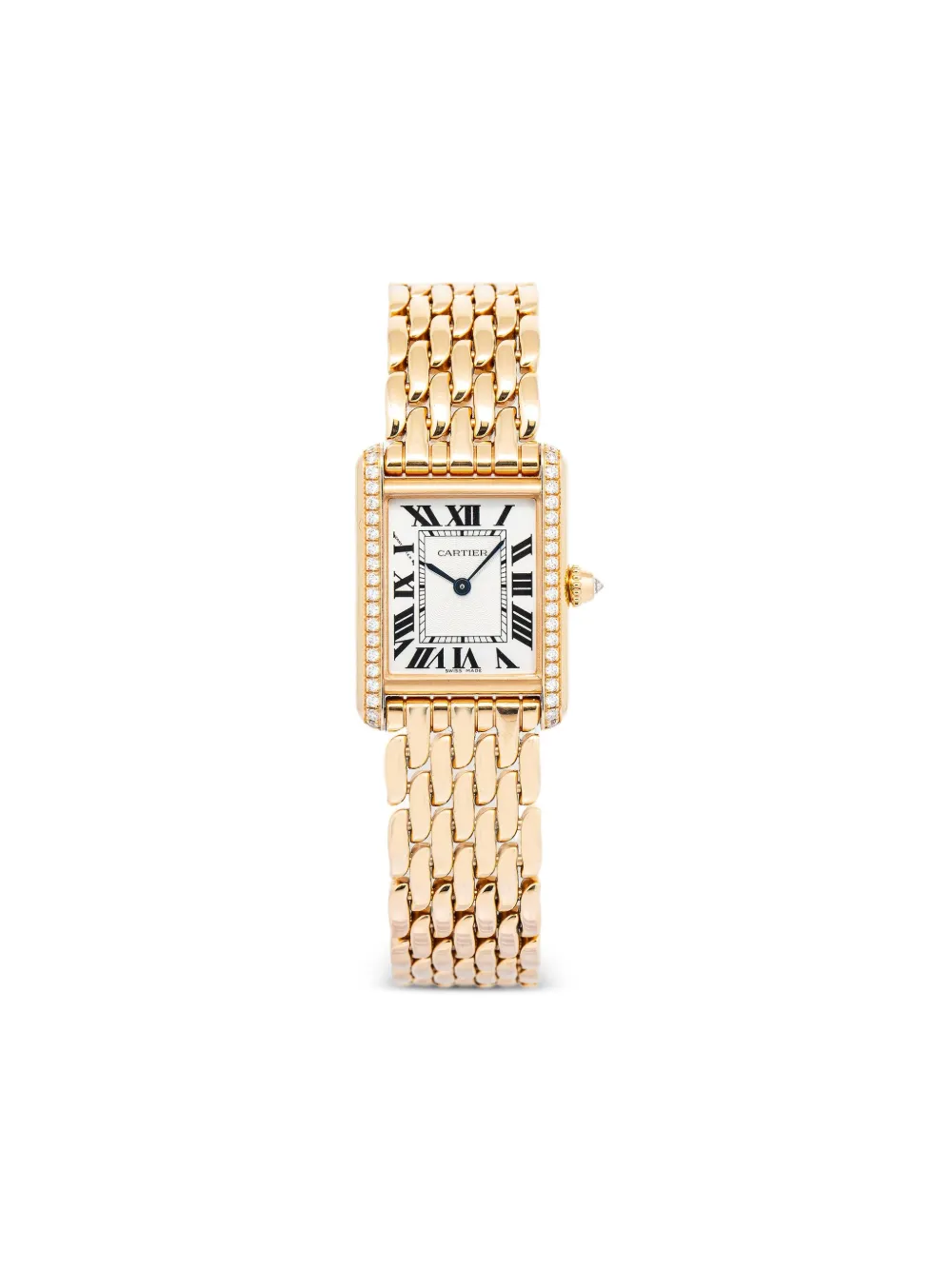 Cartier 18K rose gold Tank Louis 22mm | White | Image 1