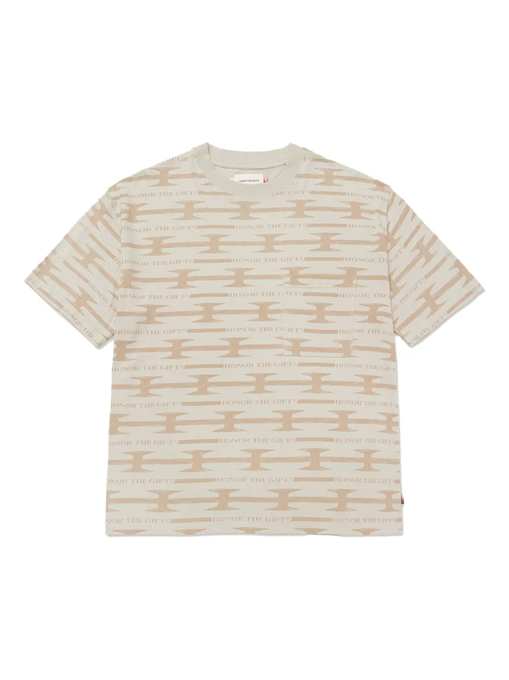 Honor The Gift H-Wire gebreid T-shirt Beige