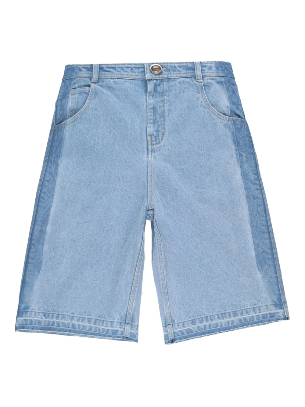 Christopher Esber Denim Shorts In Blue