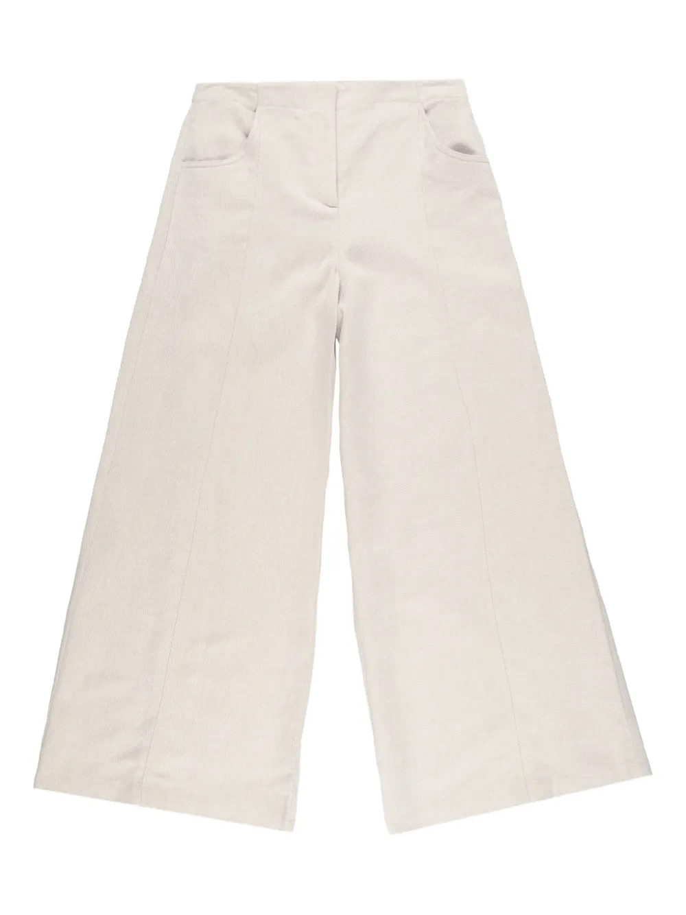 linen-blended trousers