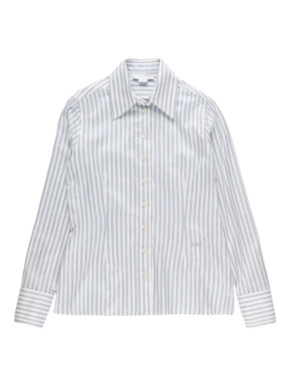 Stella McCartney striped silk shirt - ニュートラル Stella McCartney striped silk shirt - ニュートラル