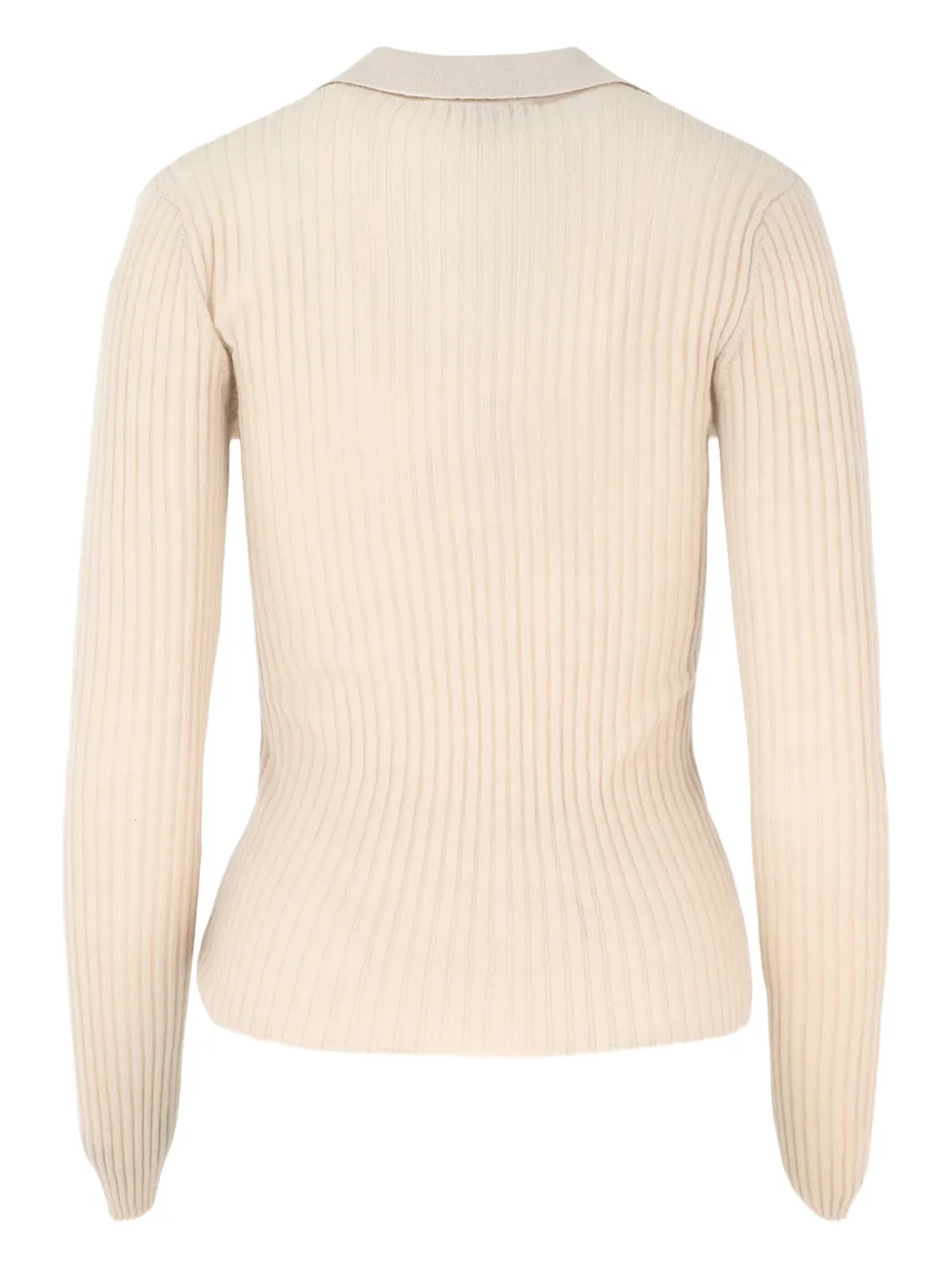 Autumn Cashmere ribbed collared sweater | Knitted Sweaters | Image 2