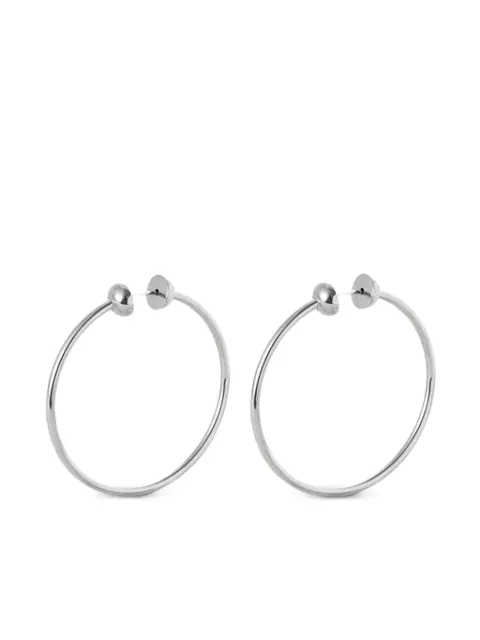 Jenny Bird Icon ball-detailed hoop earrings