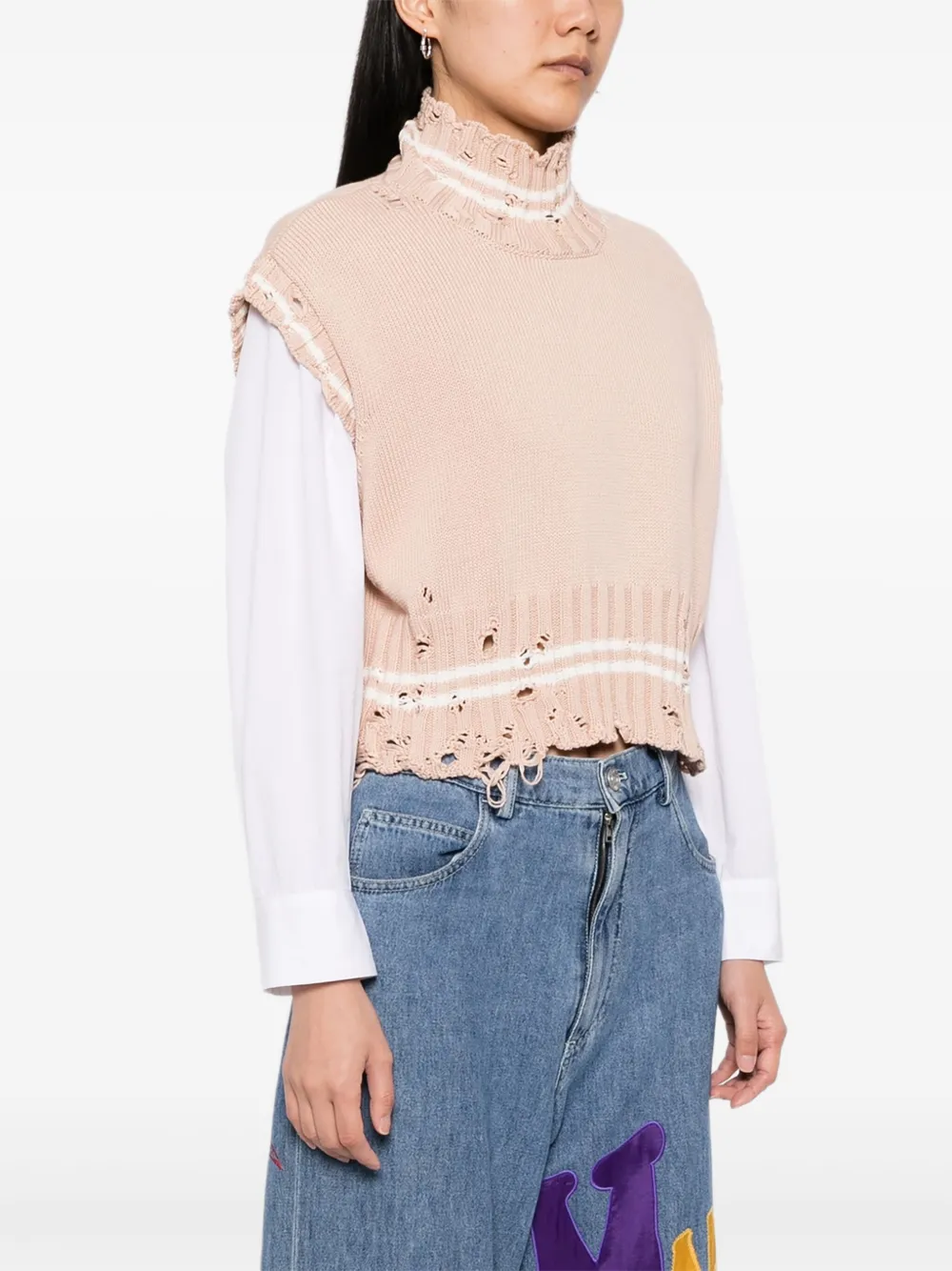 Marni Katoenen top Roze