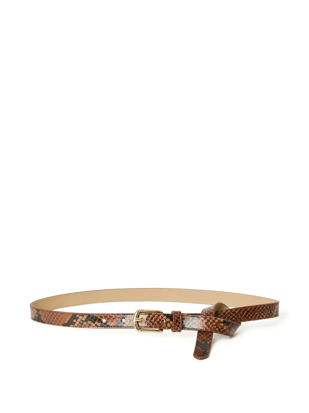 python-print knot belt