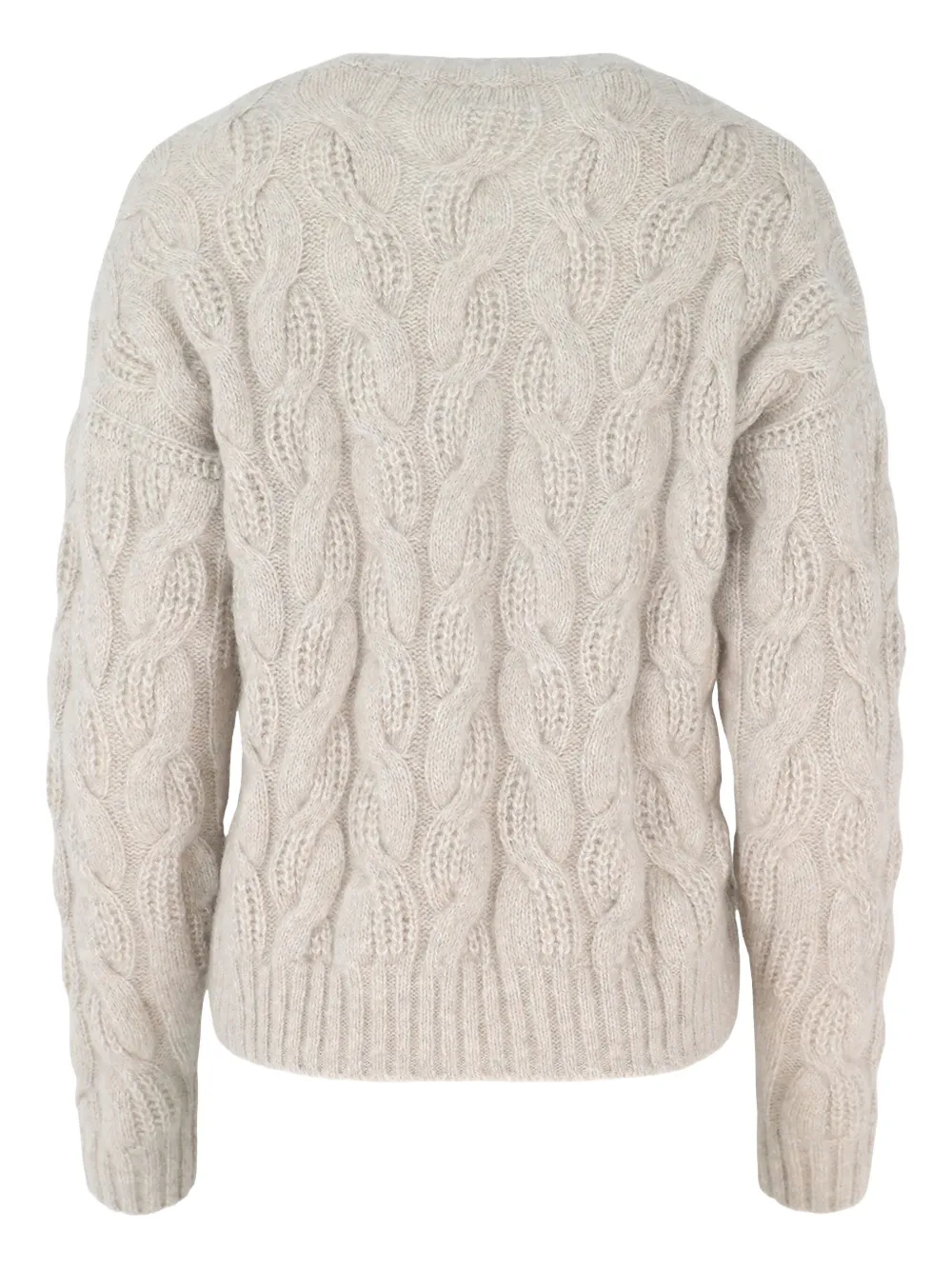 Autumn Cashmere cable knit cashmere sweater | Knitted Sweaters | Image 2