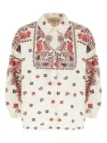 Weekend Max Mara paisley-print balloon sleeve shirt - White