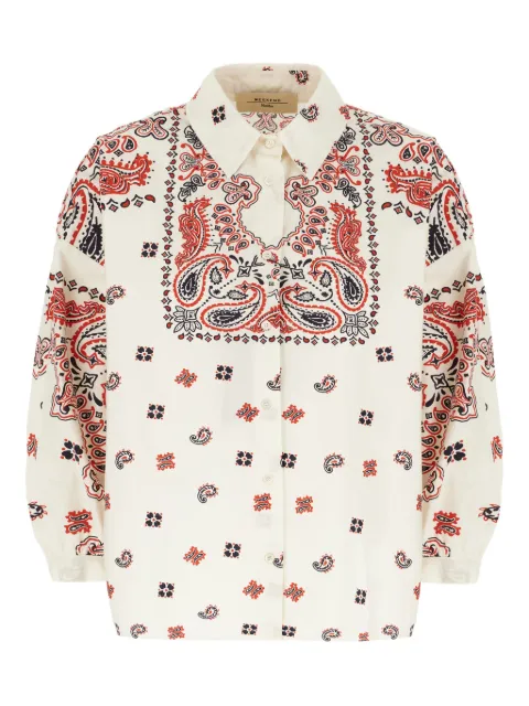 Weekend Max Mara paisley-print balloon sleeve shirt